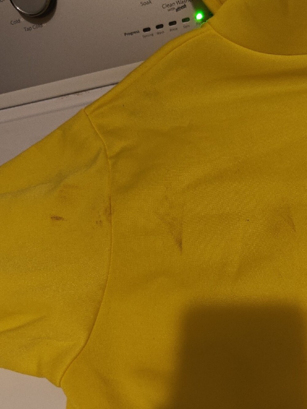 QRas Yellow Hooded Zip-Up Sweatshirt Banana Hood - Picture 5 of 8